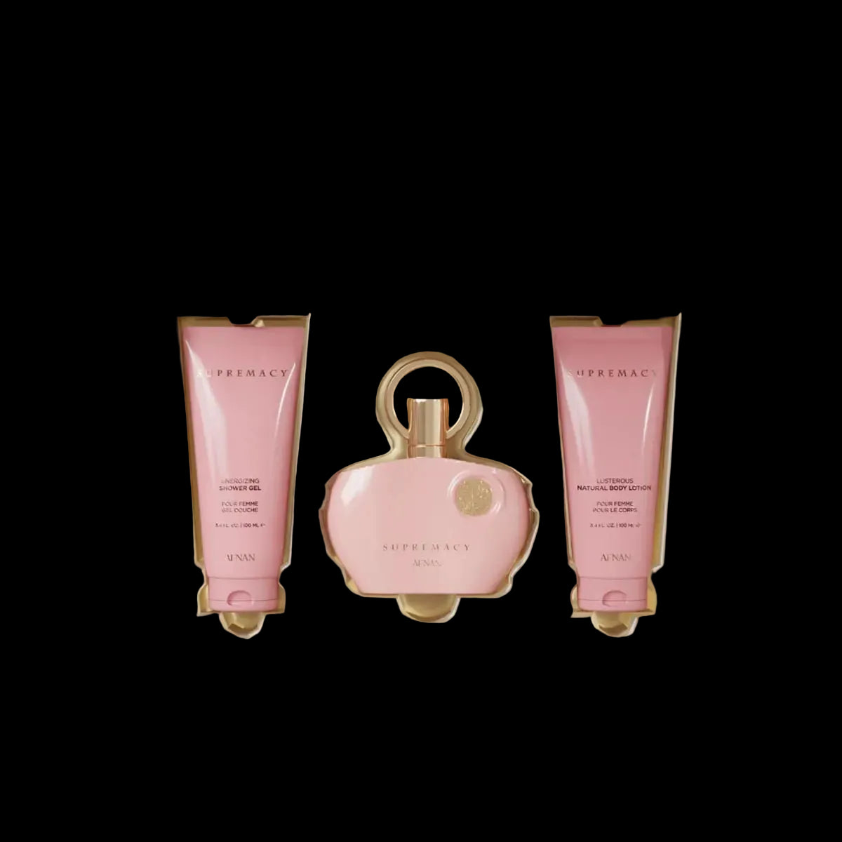 Afnan Supremacy Eau De Parfum Pour Femme 100ml Gel De Baño 100ml Locion Corporal Perfumada 100ml