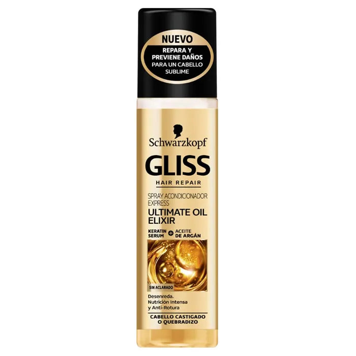 Schwarzkopf Gliss Oil Nutritive Spray Conditioner Express Repair 200ml