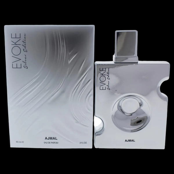 Ajmal Evoke Eau De Parfum Silver Edition 90ml Spray