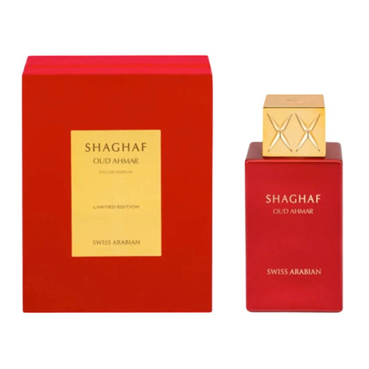 Swiss Arabian Shaghaf Oud Ahmar Eau De Parfum Edizione Limitata 75ml Spray