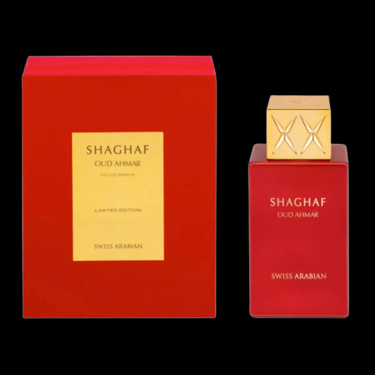 Swiss Arabian Shaghaf Oud Ahmar Eau De Parfum Edizione Limitata 75ml Spray